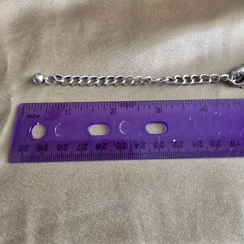 Chico's Brown and Silver Vintage-Inspired Necklace - Picture 4 of 8